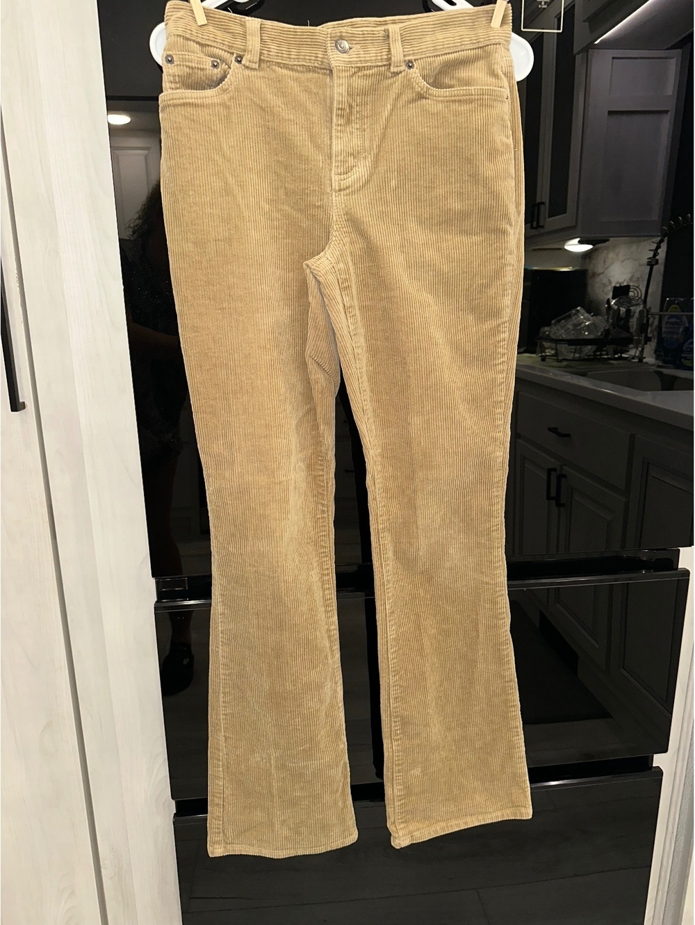Lauren Jeans Company by Ralph Lauren Women's Beige Corduroy Pants Size 2